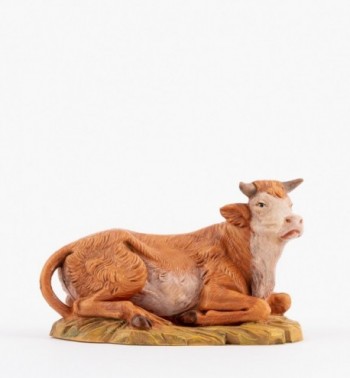 Bue seduto per presepe 12 cm