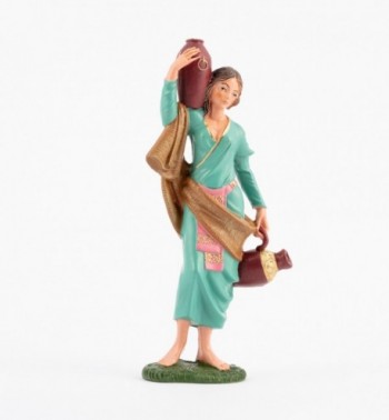 Pastorella (345) per presepe colori tradizionali cm.19