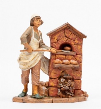 Fornaio (57) per presepe 30 cm