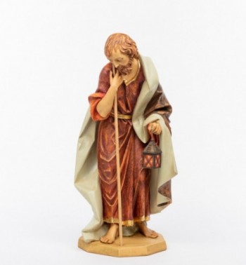 Statua San Giuseppe in resina per presepe 85 cm