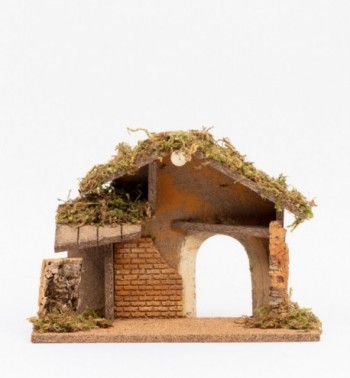 Capanna (210) per presepe 12 cm 