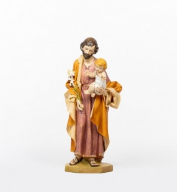 Statua San Giuseppe con Bambino in resina 104 cm